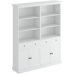 Двойной стеллаж с ящиками и дверцами Percent Rack варинант исполнения - 2 | Loft Concept в Рязани