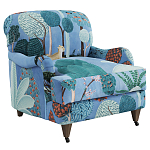 Дизайнерское классической формы на колесиках Trumann Armchair варинант исполнения - 1 | Loft Concept в Рязани