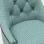 Мебельная ткань Шенилл бирюзовый цвет 142 см T4-61 варинант исполнения - 7 | Loft Concept в Рязани