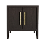 Тумбочка Primo с дверцами шпон темный орех варинант исполнения - 1 | Loft Concept в Рязани