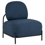 Кресло в синей рогожке COLOR BLOCK варинант исполнения - 1 | Loft Concept в Рязани