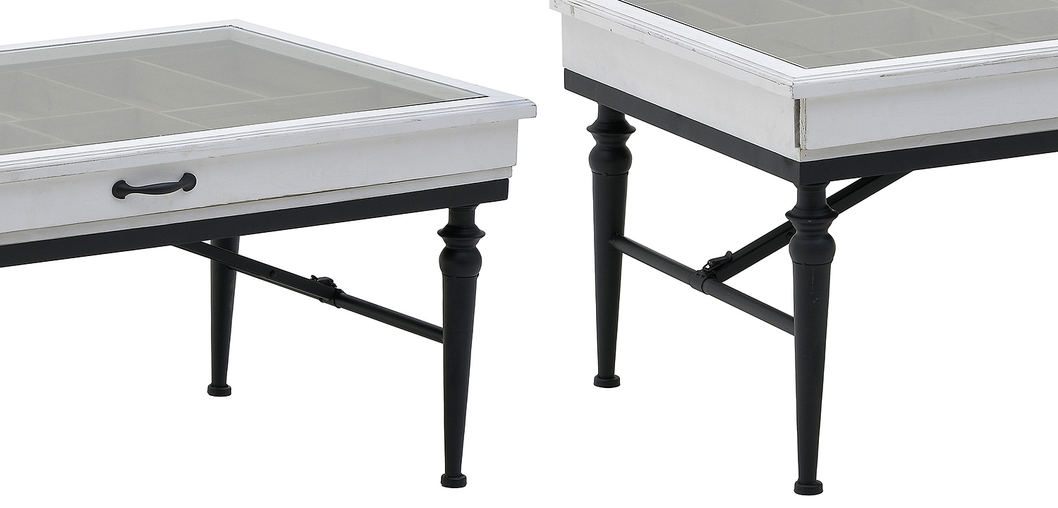 Кофейный стол с выдвижным ящиком Provence Coffee Table with Drawer Кофейный стол с выдвижным ящиком Provence Coffee Table with Drawer - Loft-Concept в Рязани