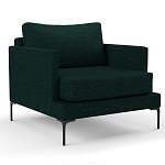 Мебельная ткань Шенилл темно-зеленый цвет 138 см T4-36 варинант исполнения - 11 | Loft Concept в Рязани