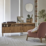 Кресло на деревянных ножках Olguin Pink Chair варинант исполнения - 5 | Loft Concept в Рязани