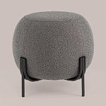 Пуф в ткани букле темно-серого цвета Pikelet варинант исполнения - 2 | Loft Concept в Рязани