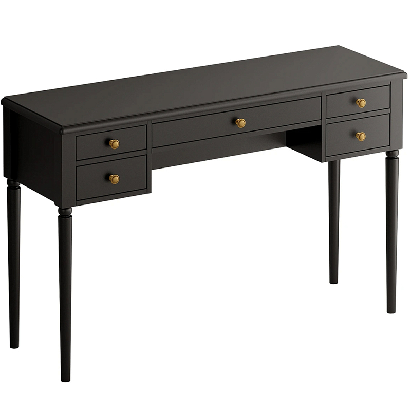 Туалетный столик Stylish Black Черный в Рязани | Loft Concept 