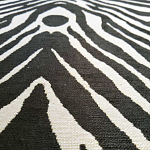 Мебельная ткань Шенилл черно-белый принт 140 см T3-1 варинант исполнения - 3 | Loft Concept в Рязани