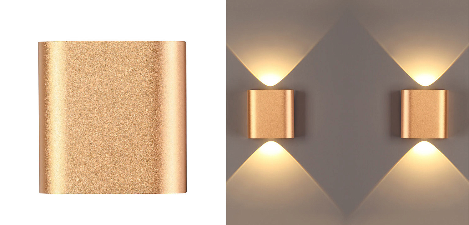 Бра Obverse Gold Square Wall lamp Бра Obverse Gold Square Wall lamp - Loft-Concept в Рязани