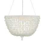 Люстра круглая с каскадом из декоративных элементов Sea Glass варинант исполнения - 1 | Loft Concept в Рязани
