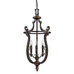 Люстра подвесная бронзового цвета в классическом стиле Hinkley варинант исполнения - 1 | Loft Concept в Рязани