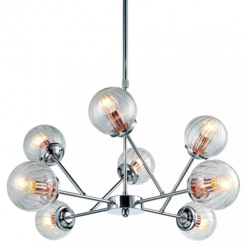 Люстра Proto Chandelier Хром Люстра Proto Chandelier Хром в Рязани | Loft Concept