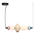 Подвесной светильник фигруный с керамическими элементами 18W LED Fragrant Light варинант исполнения - 1 | Loft Concept в Рязани