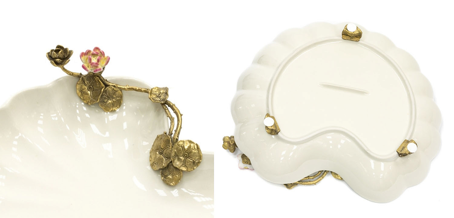 Блюдо Dish White Shell Блюдо Dish White Shell - Loft-Concept в Рязани