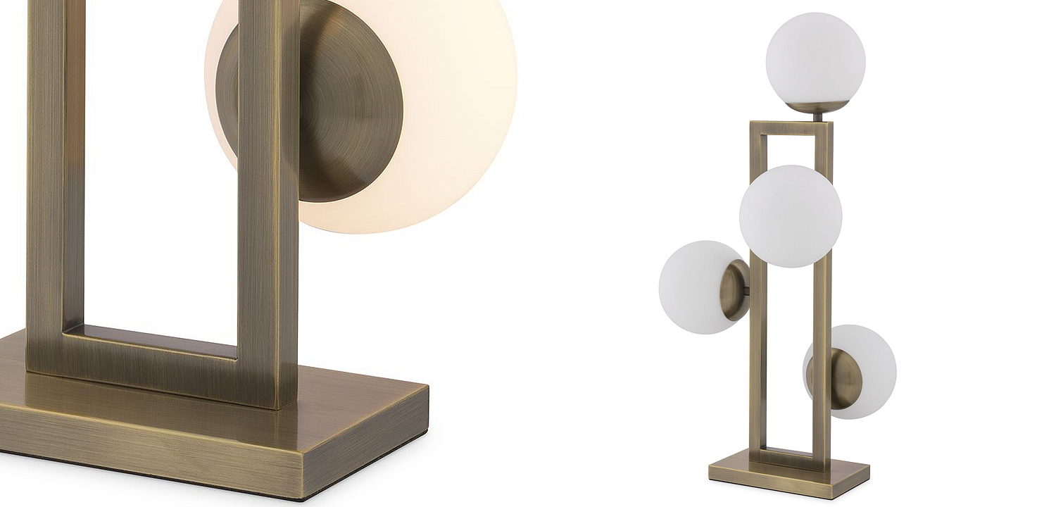 Настольная лампа Eichholtz Table Lamp Pascal brass Настольная лампа Eichholtz Table Lamp Pascal brass - Loft-Concept в Рязани