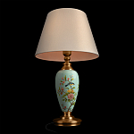 Настольная лампа голубая с изображением птиц Slip Away варинант исполнения - 4 | Loft Concept в Рязани