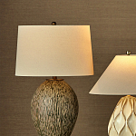 Настольная лампа с текстурным узором Movement of Smooth Lines варинант исполнения - 4 | Loft Concept в Рязани