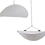 Подвесной светильник с белыми плафонами в форме облака Диаметр 60+60 см Cloud Junction варинант исполнения - 2 | Loft Concept в Рязани