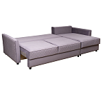 Диван трехместный раскладной Giorgio Sofa серый варинант исполнения - 4 | Loft Concept в Рязани