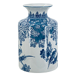 Ваза с мотивами цветущего сада с попугаями Vase Inspired by Nature варинант исполнения - 2 | Loft Concept в Рязани