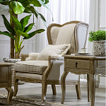 Прикроватная тумба из массива дерева Wooden Margery Bedside Table варинант исполнения - 5 | Loft Concept в Рязани