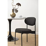 Стул мягкий Alfie Chair черный варинант исполнения - 7 | Loft Concept в Рязани