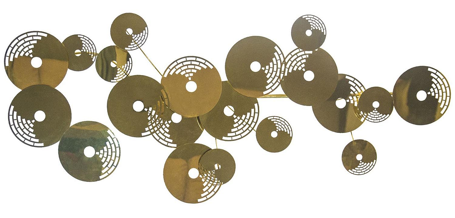 Арт-объект Metal Plates ART gold Арт-объект Metal Plates ART gold - Loft-Concept в Рязани