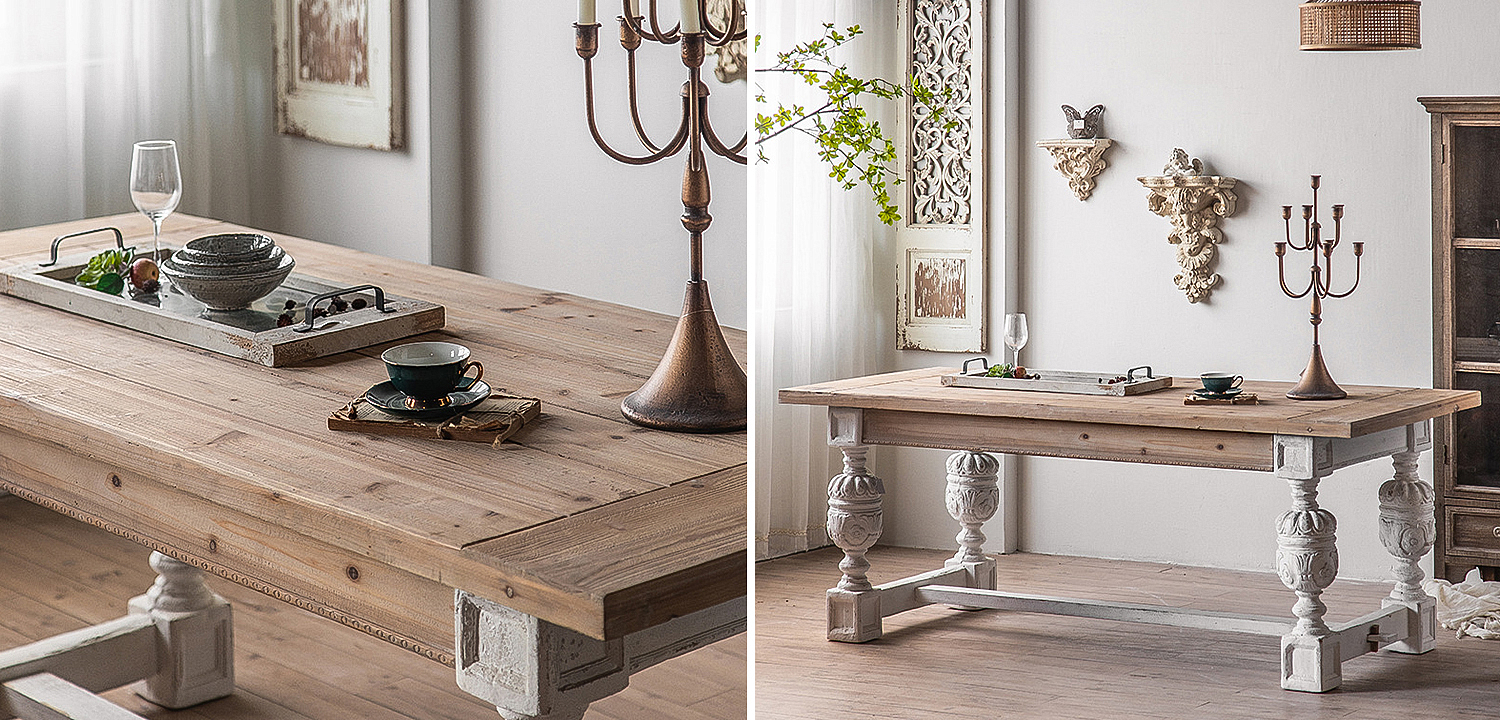 Обеденный стол Garland Provence Dining Table Обеденный стол Garland Provence Dining Table - Loft-Concept в Рязани