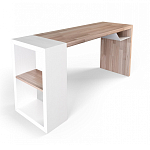 Письменный стол прямоугольный с полочкой под столешницей EcoComb варинант исполнения - 1 | Loft Concept в Рязани