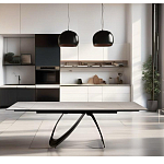 Стол обеденный раскладной керамический Natural Beauty Ceramics варинант исполнения - 5 | Loft Concept в Рязани