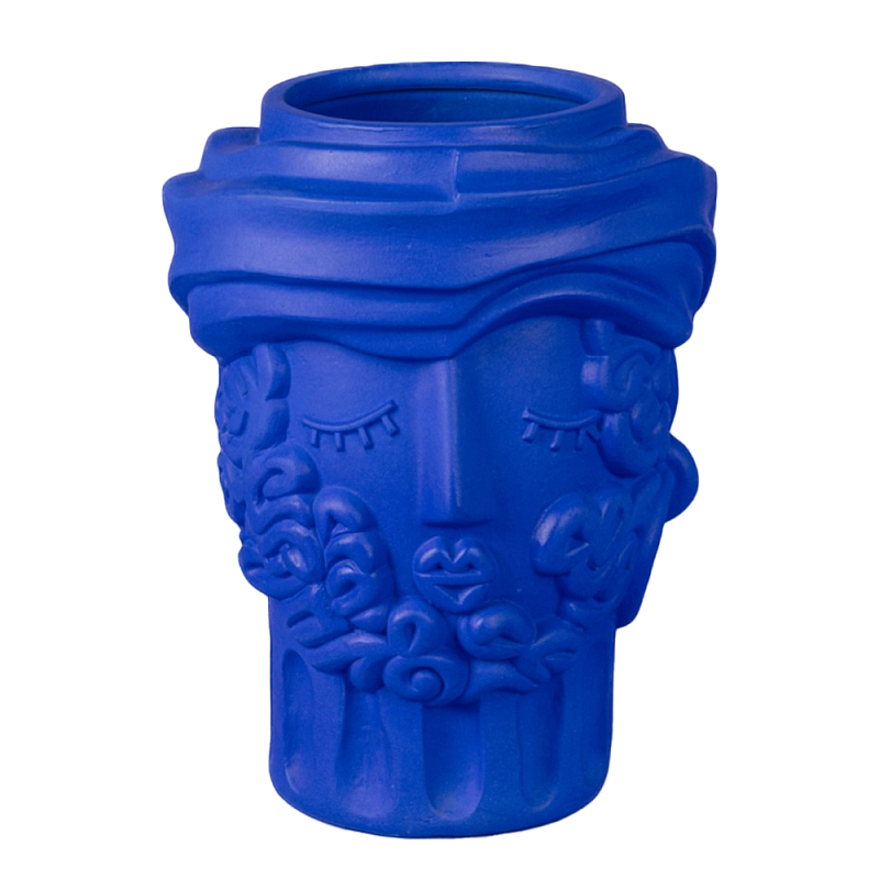 Ваза Seletti Man Blue Синий Ваза Seletti Man Blue Синий в Рязани | Loft Concept