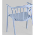 Стул Campo пластик голубой варинант исполнения - 3 | Loft Concept в Рязани