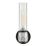 Бра для ванных комнат с прозрачным стеклянным плафоном в форме цилиндра Hinkley варинант исполнения - 4 | Loft Concept в Рязани