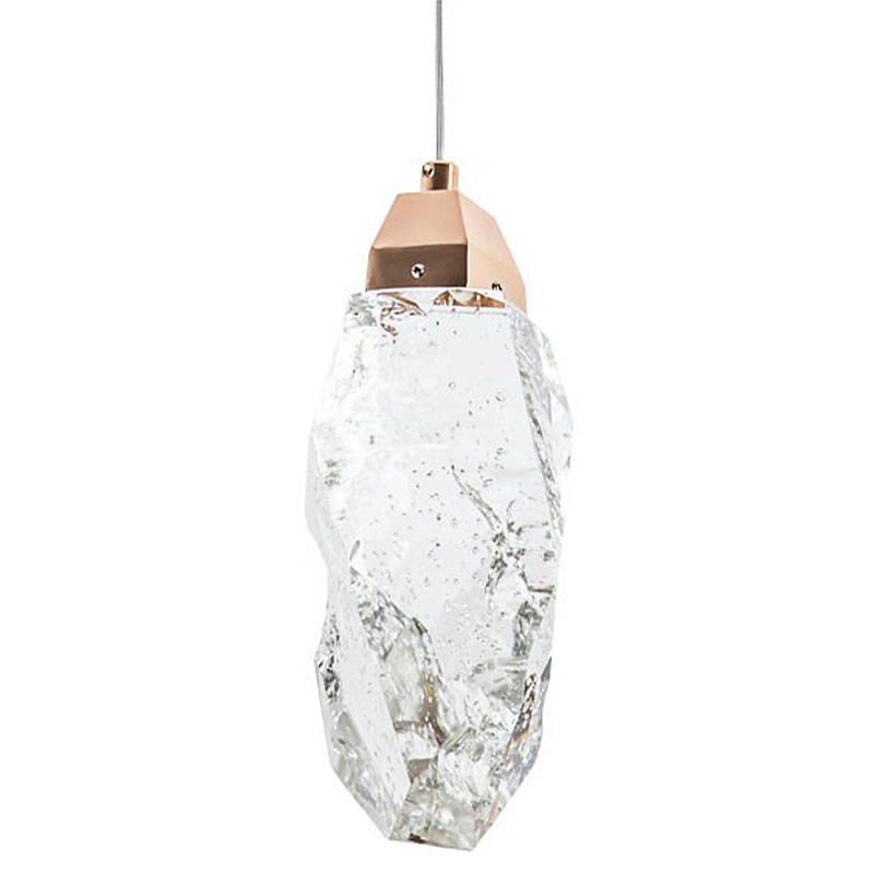 Подвесной светильник Soar Hanging Lamp Gold Transparent Прозрачный Прозрачный Золотой Подвесной светильник Soar Hanging Lamp Gold Transparent Прозрачный Прозрачный Золотой в Рязани | Loft Concept