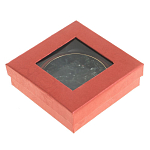 Зеркало карманное двухстороннее круглое из натурального камня Серафинит в подарочной упаковке Gold Stone Mirrors варинант исполнения - 4 | Loft Concept в Рязани