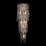Бра с каскадом из прозрачного хрусталя и корпусом из металла цвета хром Constant Sparks варинант исполнения - 7 | Loft Concept в Рязани