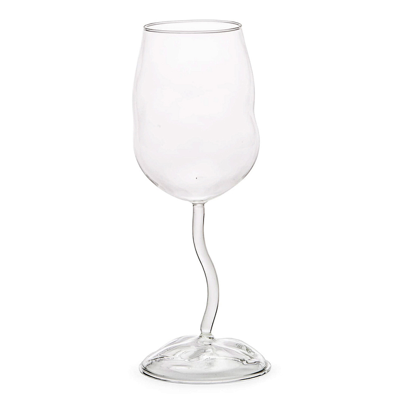 Бокал Seletti Wine Glass h.24 Прозрачное Стекло Бокал Seletti Wine Glass h.24 Прозрачное Стекло в Рязани | Loft Concept