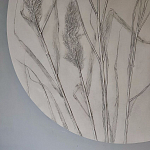 Ботаническое панно Тростник 1 варинант исполнения - 2 | Loft Concept в Рязани