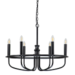 Люстра круглая с 6-ю лампами Kichler варинант исполнения - 1 | Loft Concept в Рязани