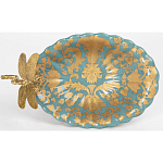 Фарфоровая чаша Золотая стрекоза Marlo Turi варинант исполнения - 3 | Loft Concept в Рязани