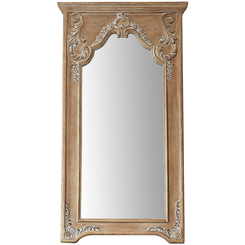 Зеркало напольное Faure Wood Imitation Mirror Коричневый Зеркало напольное Faure Wood Imitation Mirror Коричневый в Рязани | Loft Concept