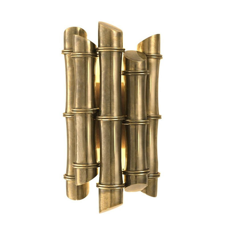 Бра Wall Lamp Damian Brass Латунь Античная полированная Бра Wall Lamp Damian Brass Латунь Античная полированная в Рязани | Loft Concept