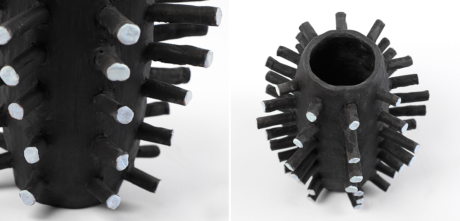 Ваза Shany Round Spikes Vase Ваза Shany Round Spikes Vase - Loft-Concept в Рязани