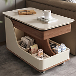 Журнальный столик передвижной с подъемной столешницей Table Trolley варинант исполнения - 1 | Loft Concept в Рязани