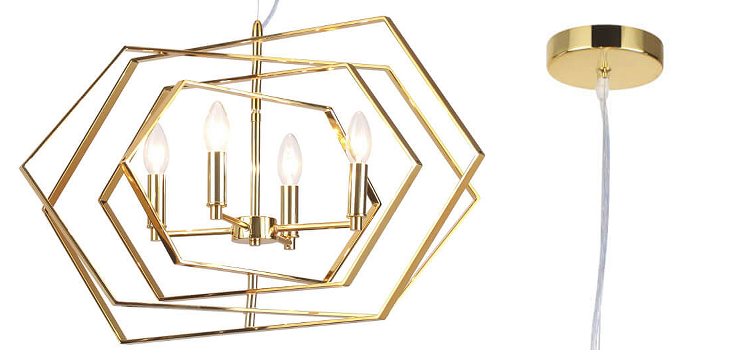 Люстра Damaris Chandelier gold Люстра Damaris Chandelier gold - Loft-Concept в Рязани