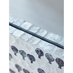Прямоугольное зеркало с инкрустацией раковинами устриц Mother оf Pearl Facets варинант исполнения - 3 | Loft Concept в Рязани