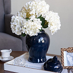 Ваза с крышкой однотонная Высота 31 см Chinoiserie Ceramics варинант исполнения - 7 | Loft Concept в Рязани