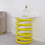 Дизайнерский журнальный стол на 2-х конусообразных ножках Epykopy варинант исполнения - 2 | Loft Concept в Рязани