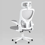 Кресло для компьютерного стола Easement Grey&White варинант исполнения - 5 | Loft Concept в Рязани