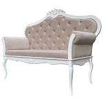 Диван в стиле прованс Montmartre Provence Sofa Beige White варинант исполнения - 3 | Loft Concept в Рязани
