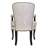 Кресло c растительным орнаментом Aubrey Classical Armchair beige jacquard варинант исполнения - 2 | Loft Concept в Рязани